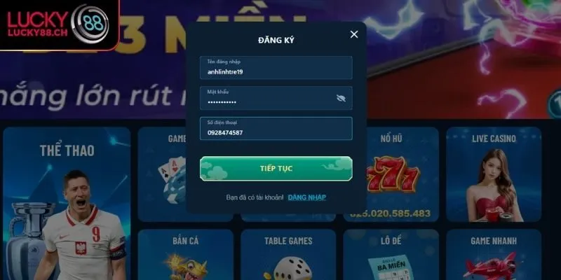 Đăng Ký Lucky88 Hướng Dẫn Đăng ký Lucky88 Siêu Tốc Trong Vòng Một Nốt Nhạc
